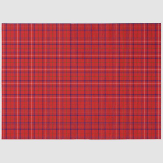 Clan Roos Tartan Tissuepapier (Voorkant)
