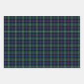 Clan Roos Tartanvariaties Inpakpapier Vel (Voorkant 3)