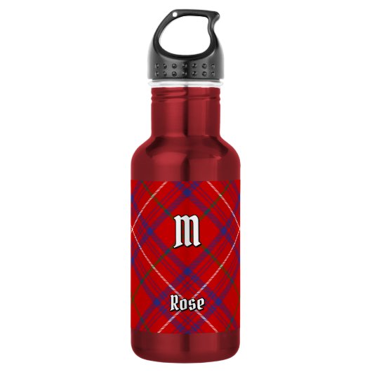 Clan Rose Tartan Waterfles (Voorkant)