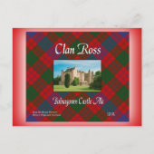 Clan Ross Balnagown Castle Ale Briefkaart (Voorkant)