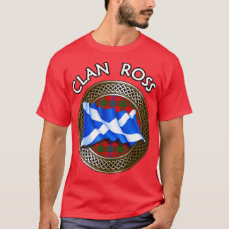 Clan Ross Crest Tartan Knot 1 T-shirt