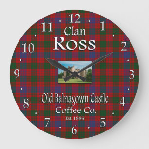 Clan Ross Old Balnagown Castle Coffee Co. Grote Klok