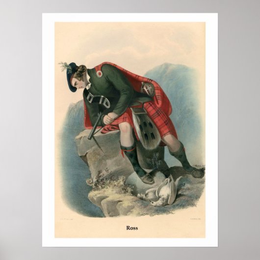 Clan Ross Poster (Voorkant)