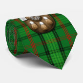 Clan Ross Tartan en Sporran Stropdas (Opgerold)