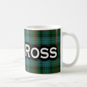 Clan Ross Tartan Scottish Koffiemok