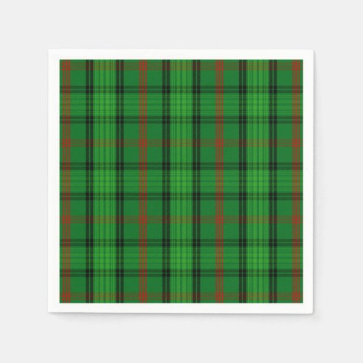 Clan Ross Tartan Servet (Voorkant)