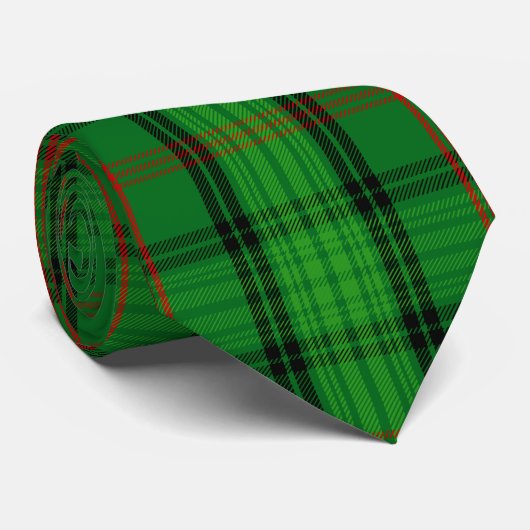 Clan Ross Tartan Stropdas (Opgerold)