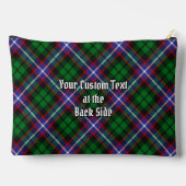 Clan Russell Crest over geruite achtergrond Etui (Achterkant)