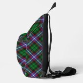 Clan Russell Crest over tartan Sling Bag (Rechts)