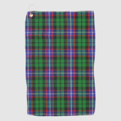 Clan Russell Scottish Tartan Golfhanddoek (Voorkant)