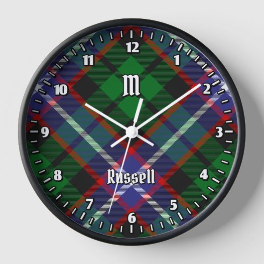 Clan Russell Tartan (Voorkant)
