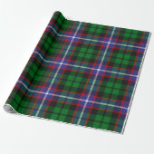 Clan Russell Tartan Cadeaupapier (Uitgerold)