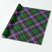 Clan Russell Tartan Cadeaupapier (Uitgerold)