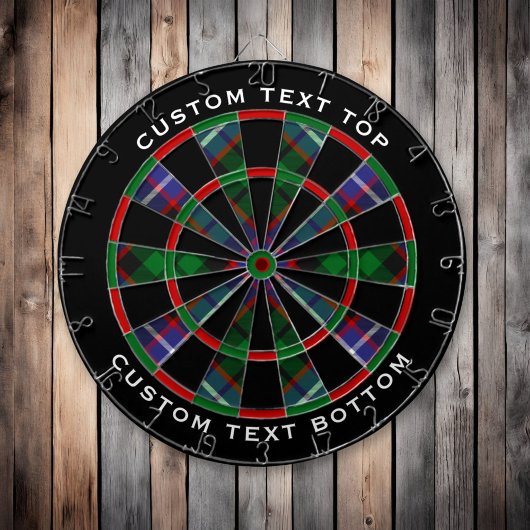 Clan Russell Tartan Dartbord