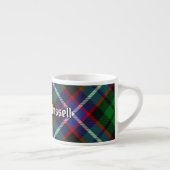 Clan Russell Tartan Espresso Kop (Rechts)