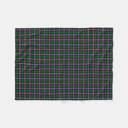 Clan Russell Tartan Fleece Deken (Voorkant (Horizontaal))