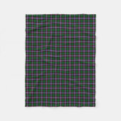 Clan Russell Tartan Fleece Deken (Voorkant)