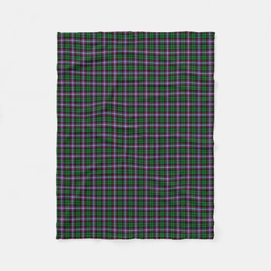 Clan Russell Tartan Fleece Deken (Voorkant)