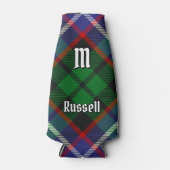 Clan Russell Tartan Flesjeskoeler (Voorkant)