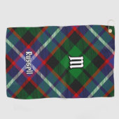 Clan Russell Tartan Golfhanddoek (Horizontaal)