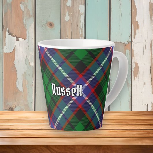 Clan Russell Tartan Latte Mok
