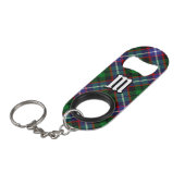 Clan Russell Tartan Mini Flessenopener (Voorkant Gekanteld)