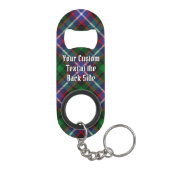 Clan Russell Tartan Mini Flessenopener (Achterkant)