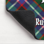 Clan Russell Tartan Muismat (Hoek)