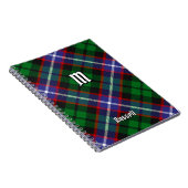 Clan Russell Tartan Notitieboek (Rechterzijde)