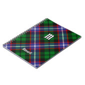 Clan Russell Tartan Notitieboek (Linkerzijde)