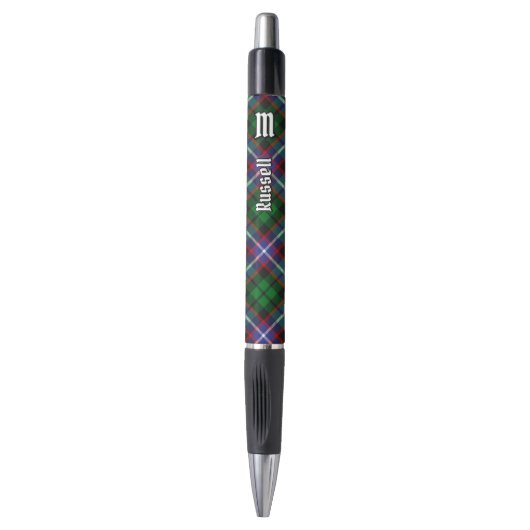 Clan Russell Tartan Pen (Voorkant Verticaal)