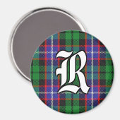 Clan Russell Tartan Pset Accents Magneet (Voorkant / Achterkant)