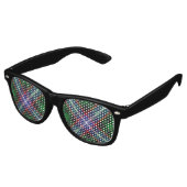 Clan Russell Tartan Retro Zonnebril (Gekanteld)