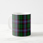 Clan Russell Tartan Scottish Koffiemok (Voorkant links)