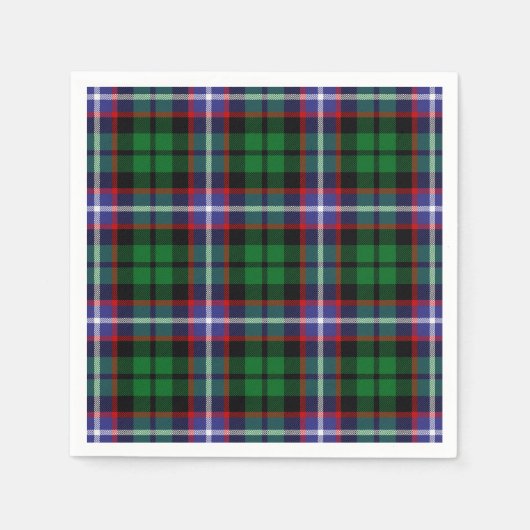 Clan Russell Tartan Servet (Voorkant)
