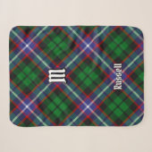 Clan Russell Tartan Sherpa Deken (Voorkant (horizontaal))