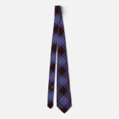 Clan Rutherford Classic Letter R Monogram Tartan Stropdas (Achterkant)