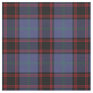 Clan Rutherford en Home Tartan Stof
