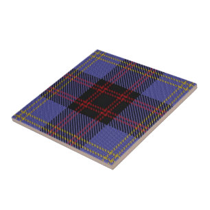 Clan Rutherford Scottish Expressions Tartan Tegeltje