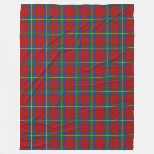 Clan Ruthven Tartan Fleece Deken (Voorkant)