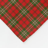 Clan Scott Crest Badge en Tartan Fleece Deken (Hoek)