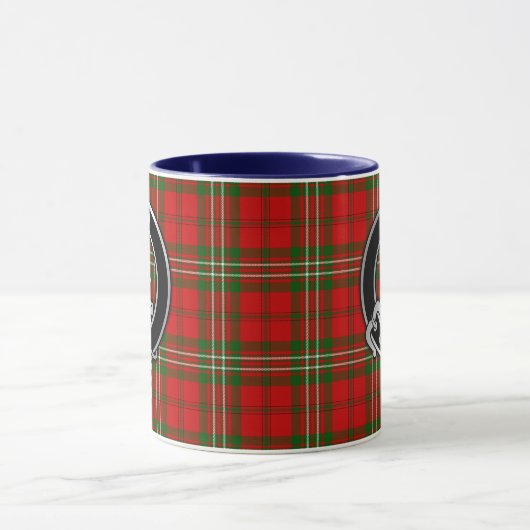 Clan Scott Crest & Mok Tartan (Midden)