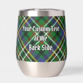 Clan Scott Crest over Green Tartan (Achterkant)