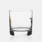 Clan Scott Crest over Green Tartan Whisky Glas (Links)