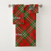 Clan Scott Crest over Red Tartan Bad Handdoek (Insitu)