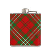 Clan Scott Crest over Red Tartan Heupfles (Achterkant)