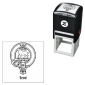 Clan Scott Crest Self-Inking Stamp Zelfinktende Stempel (In situ)