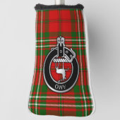 Clan Scott Crest & Tartan Golf Head Hoesje Golfheadcover (Draai 90)