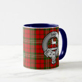 Clan Scott Crest & Tartan Mok (Voorkant rechts)