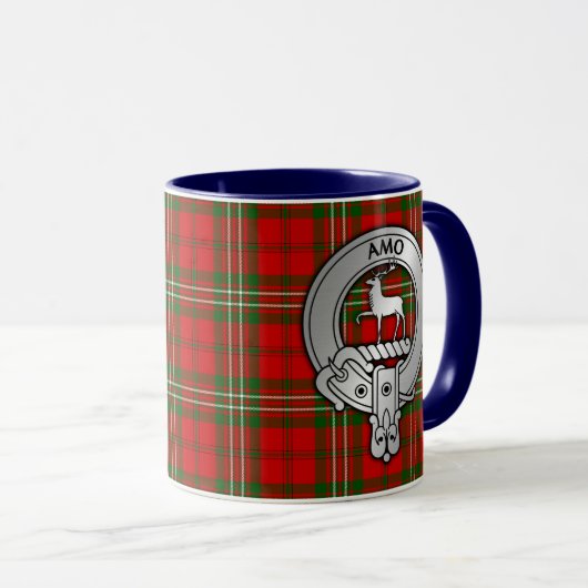 Clan Scott Crest & Tartan Mok (Voorkant rechts)